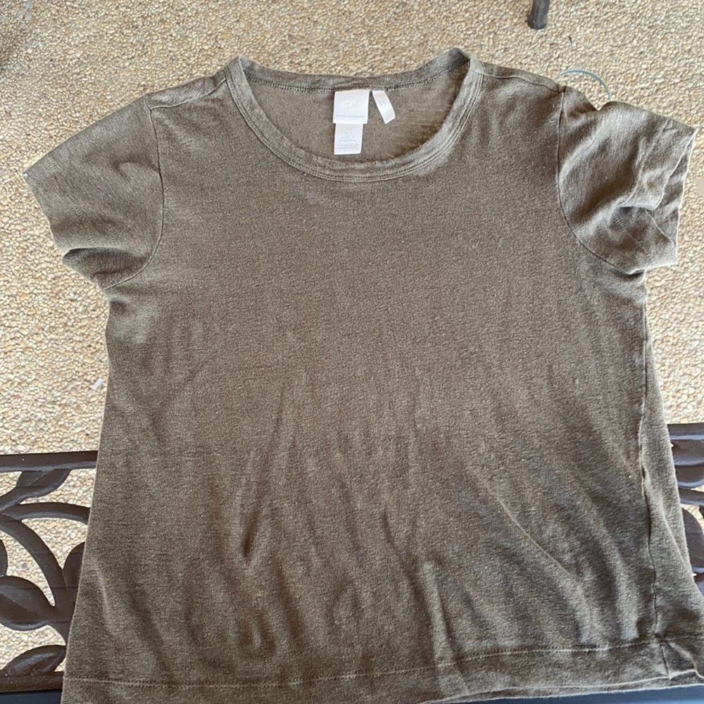 H&M Green Blouse